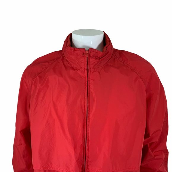Woolrich Men's Red Vintage Vented Rain Jacket - Picture 3 of 11